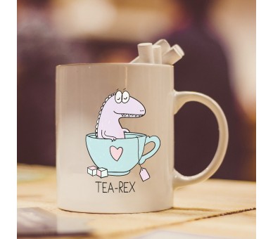 Cana cu imprimeu Tea-Rex